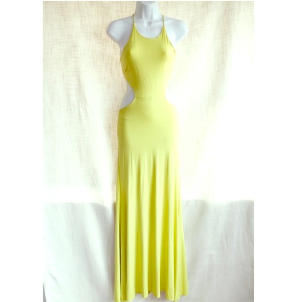 Yellow dress